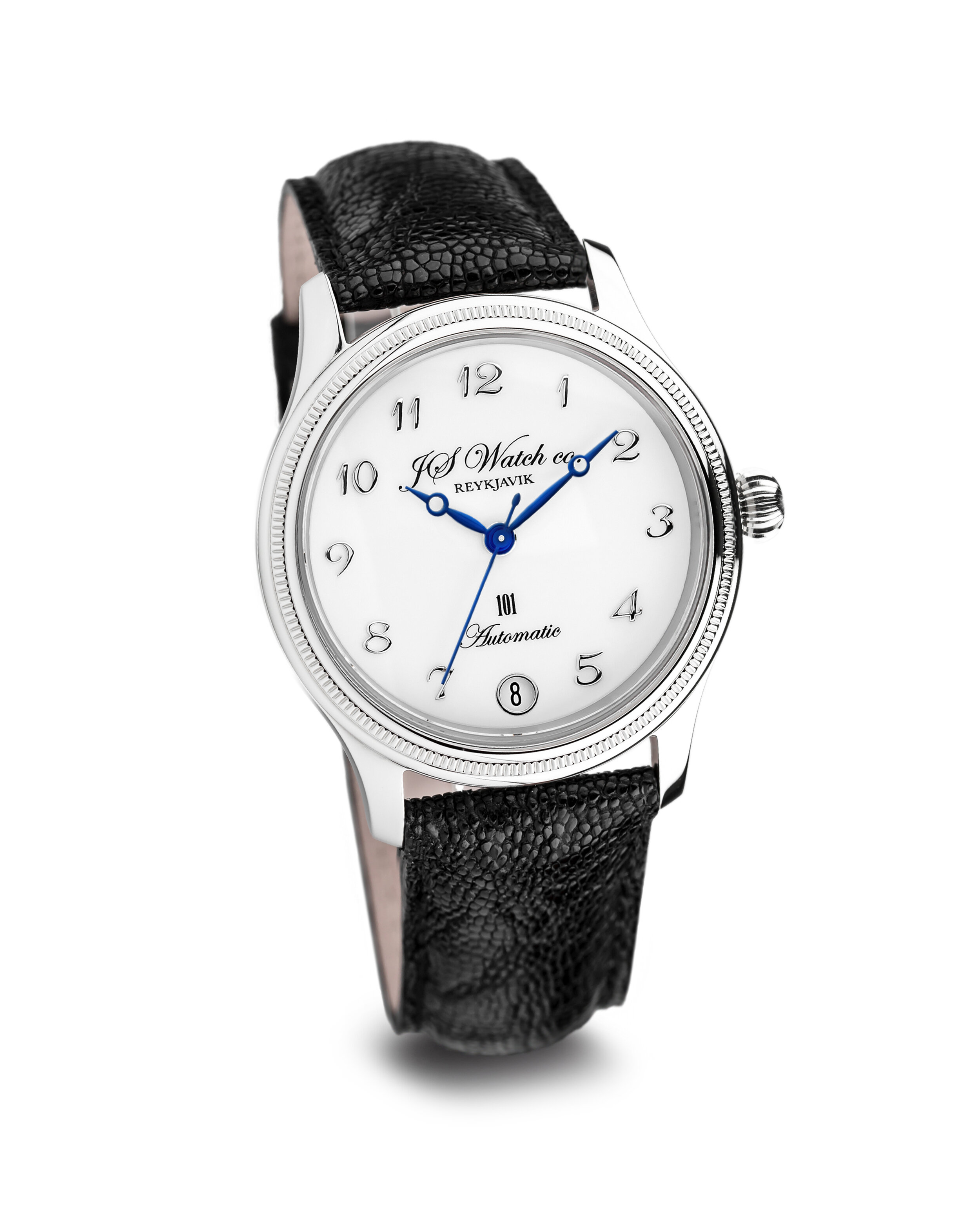 JS Watch Company Reykjavik — 101 32mm White Arabic